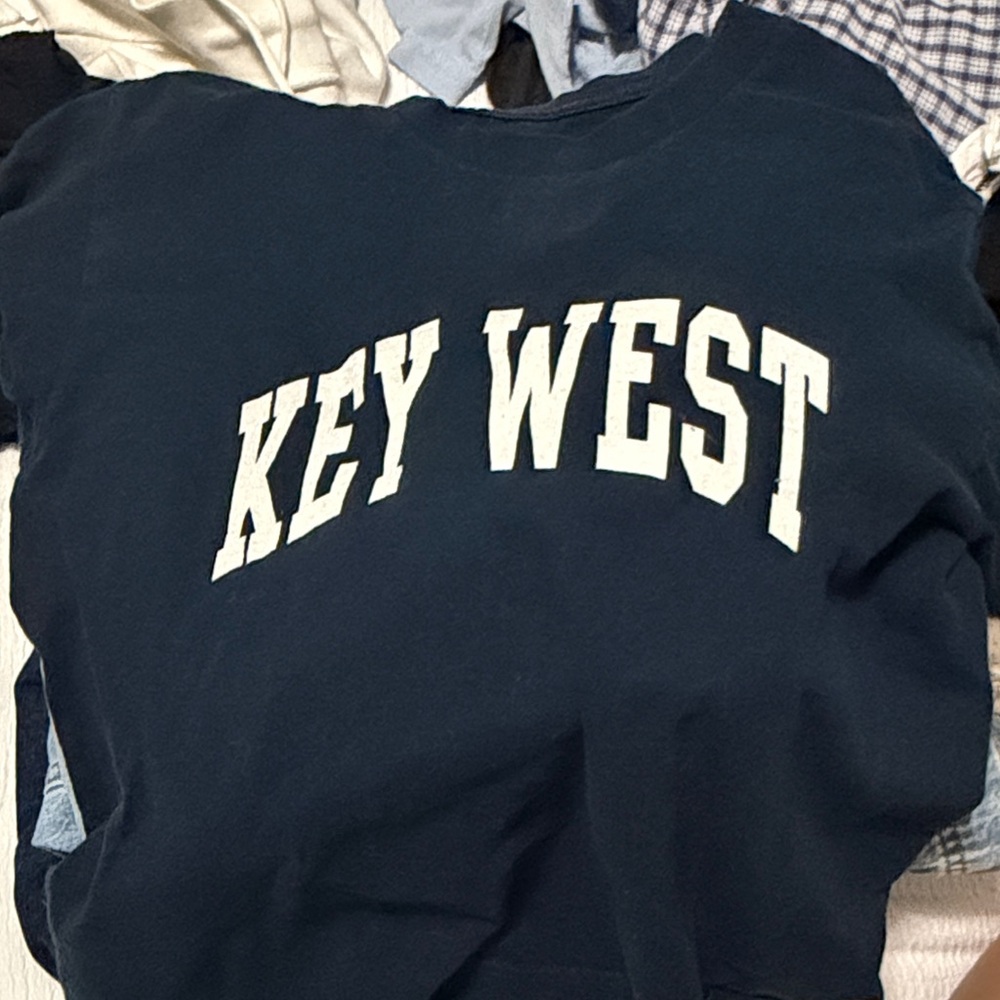 Brandy Melville Navy Blue 'Key West' Sweatshirt